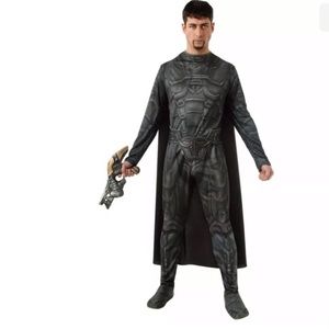 Rubes General Zod Costume Adult Superhero Villain Halloween Fancy Dress